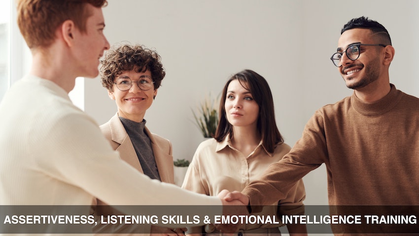Emotional intelligence, assertive and listening skills training